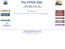 Tablet Screenshot of fpga-site.com